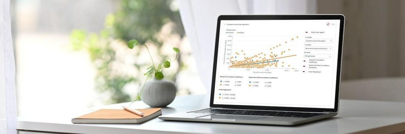 Laptop on desk Linear Regression Ledidi web 2